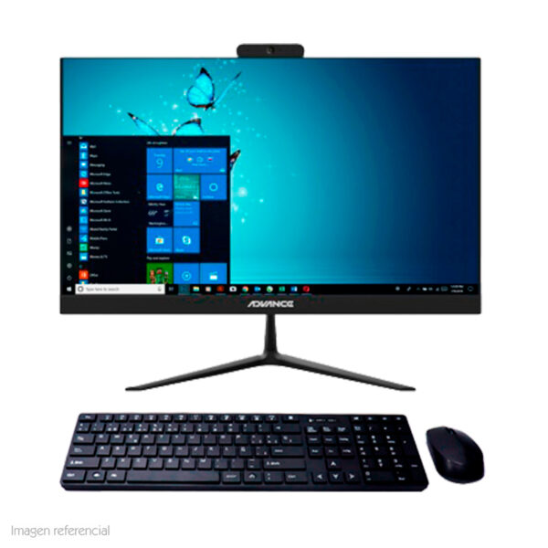 "All-in-One Advance AIO AO6560, 23.8" IPS, Intel I5-12400 2.50GHZ, 8GB DDR4, SSD 500GB-PCAD2AO650010-B"